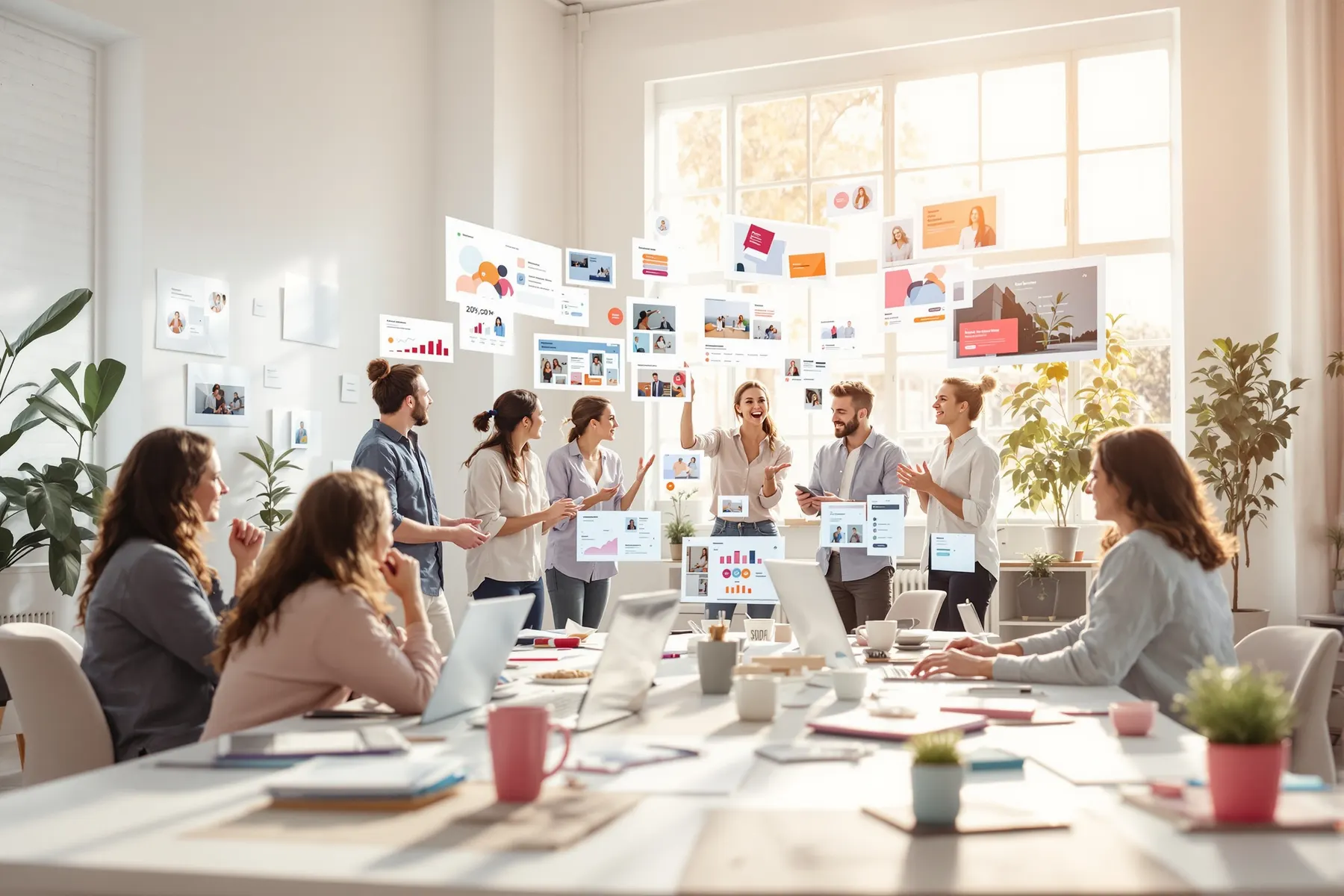 Futurum Works digital marketing team planning a brand, SEO and website strategy for a growing business